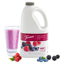 Load image into Gallery viewer, Torani Real Fruit Smoothie Mix, Wildberry, 64 Ounce
