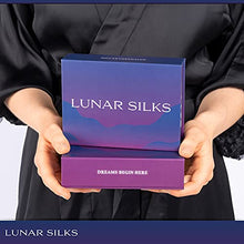 Load image into Gallery viewer, Lunar Silks - Highest Grade 6A Mulberry Real Silk Pillowcase 22 Momme (Both Sides) for Hair and Skin - Acne Free - 1PC in Gift Box (Frost White, Queen)
