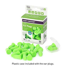 Load image into Gallery viewer, Flents Ear Plugs, 10 Pair with Case, Ear Plugs for Sleeping, Snoring, Loud Noise, Traveling, Concerts, Construction, &amp; Studying, NRR 33
