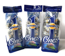 Load image into Gallery viewer, Sunsweet Ones Individually Wrapped California Pitted Prunes - 3 Packages (Each Package Is 6 Ounces)

